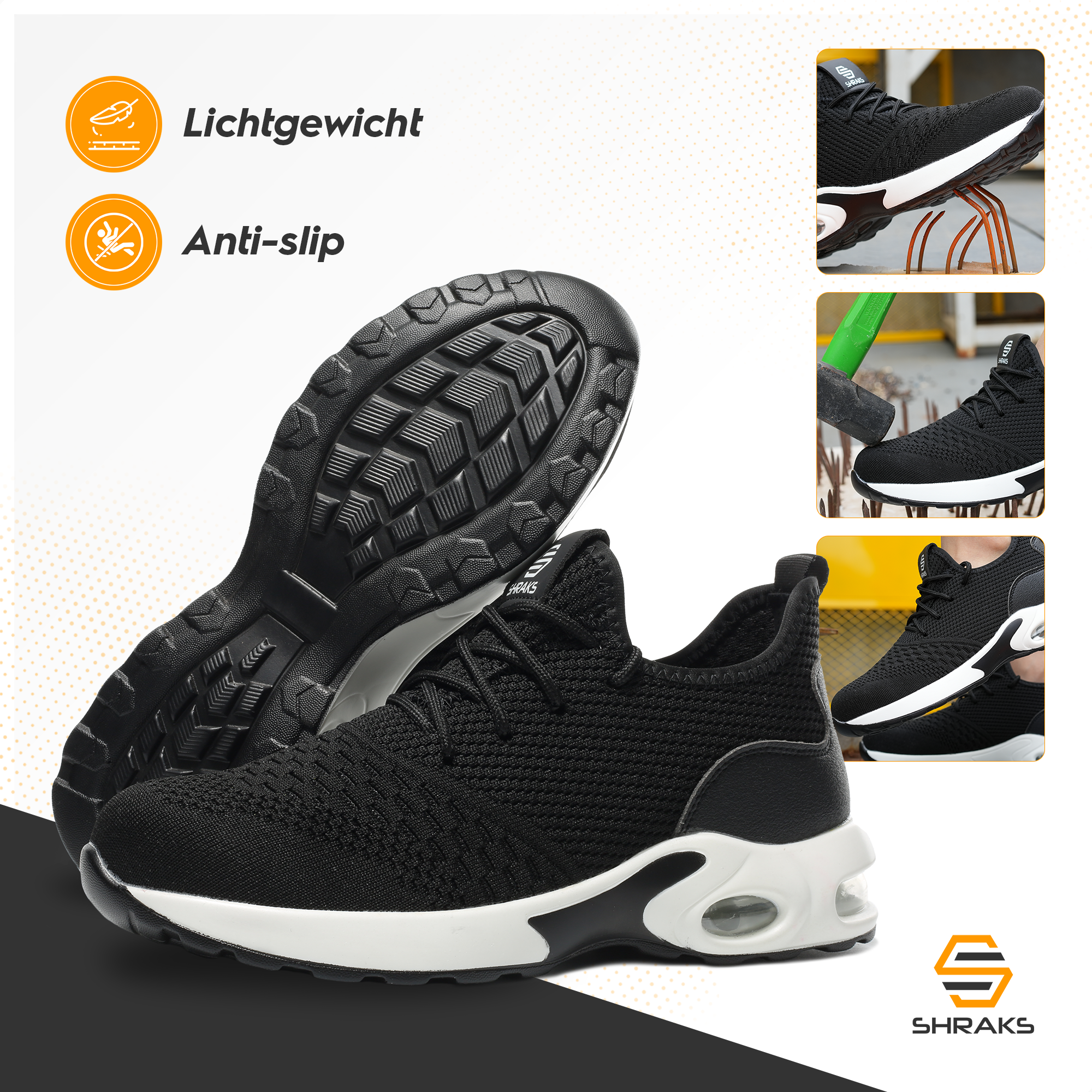 Shraks® Moon Werkschoenen - Shraks