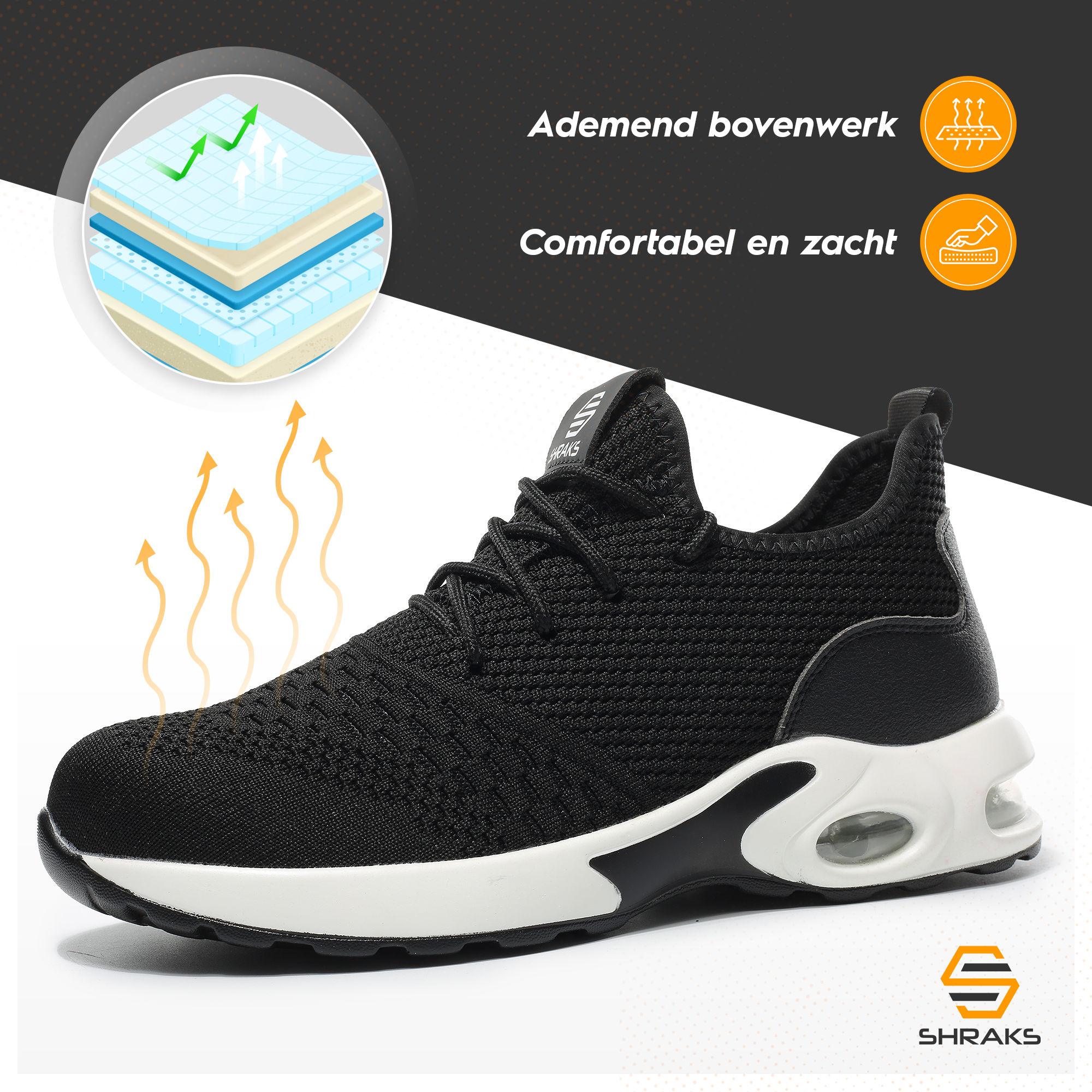 Shraks® Moon Werkschoenen - Shraks