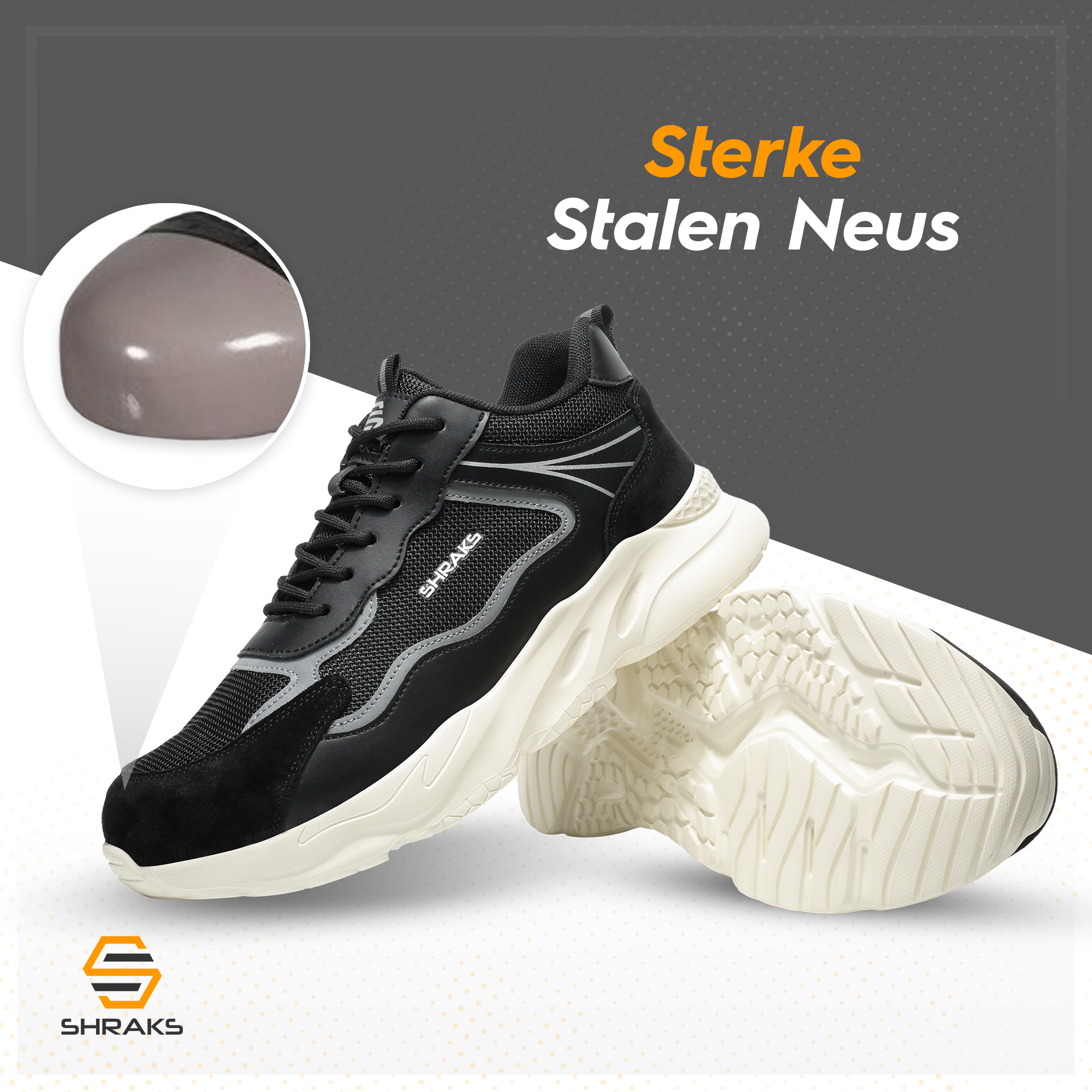 Shraks® Moda Werkschoenen - Shraks