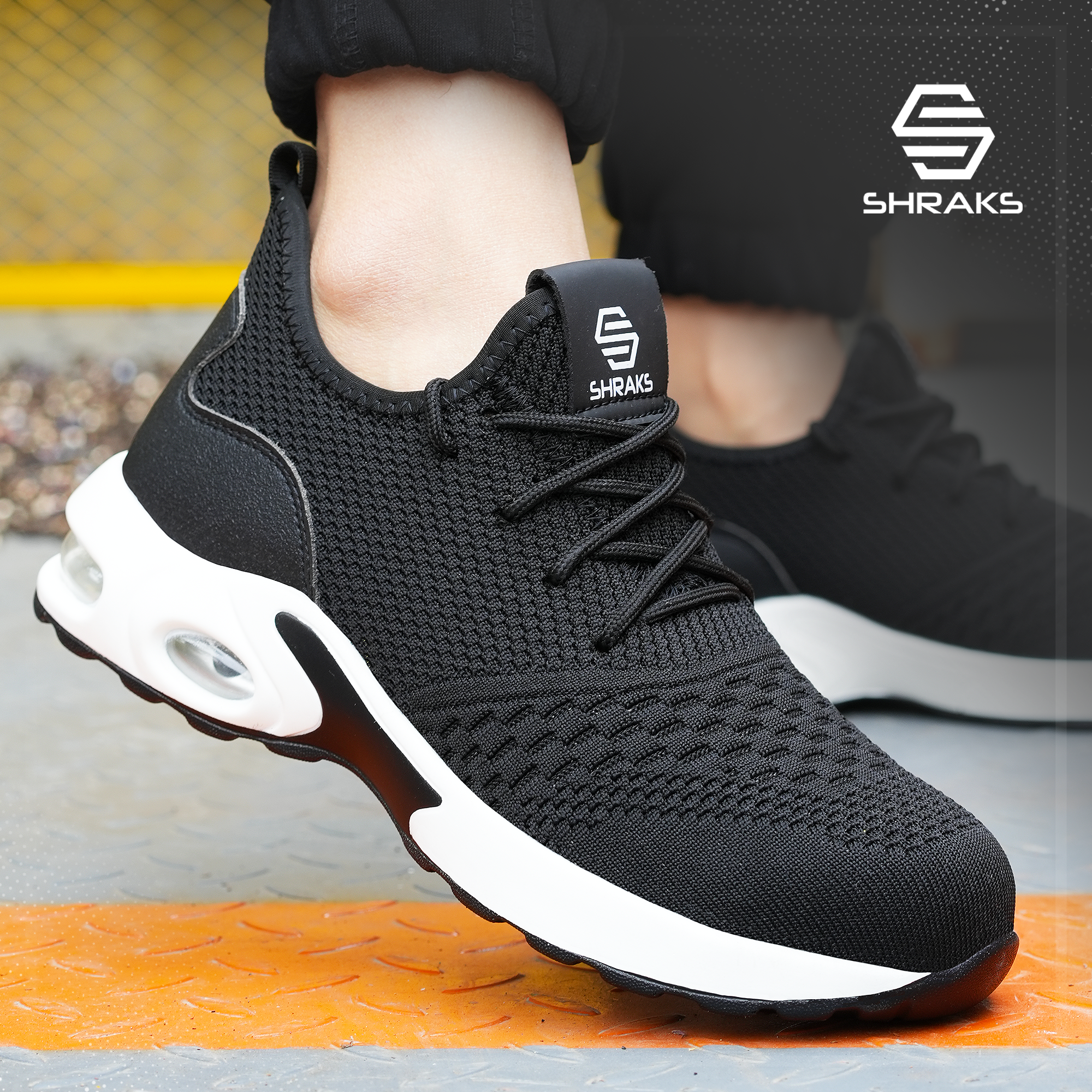 Shraks Moon Sneaker veiligheidsschoenen met stalen neus