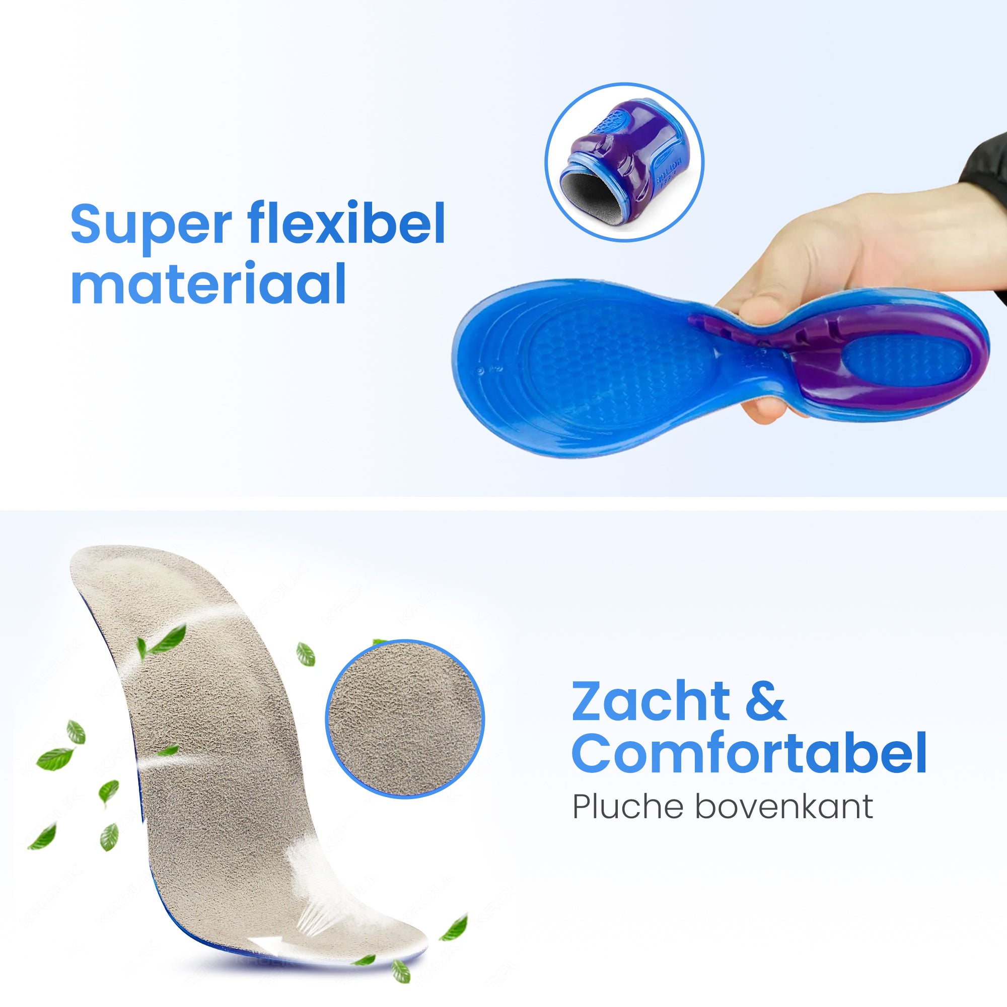 Shraks® Comfortabele Inlegzool - Shraks